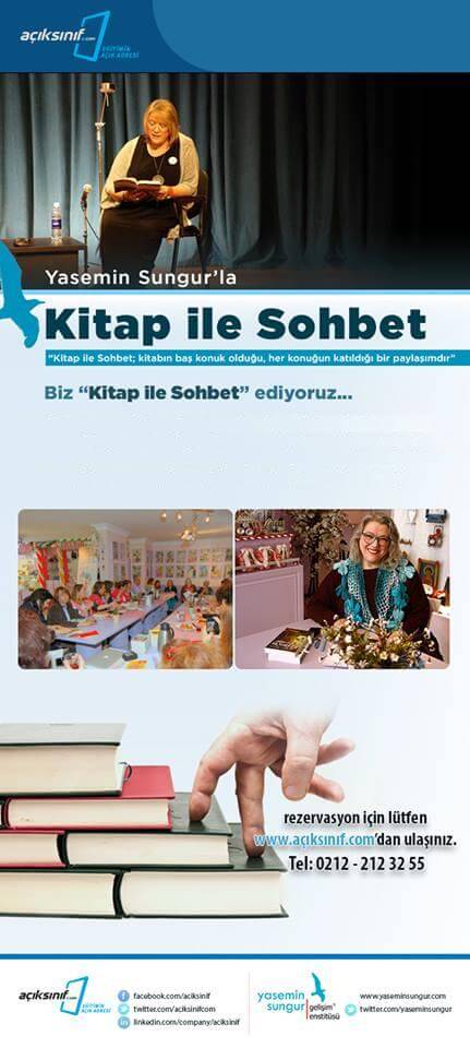 Kitap ile Sohbet Afiş