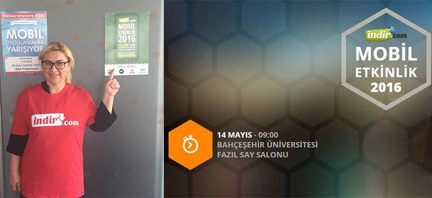indir.com Mobil Etkinlik 2016