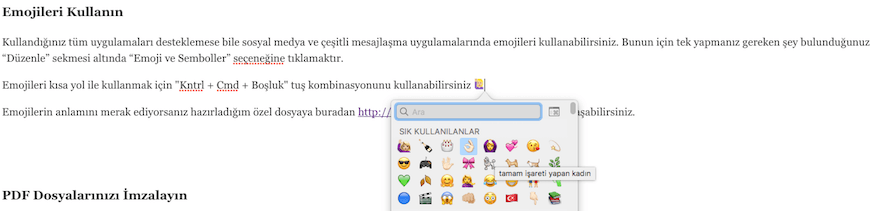 mac-icin-emoji-kullanimi
