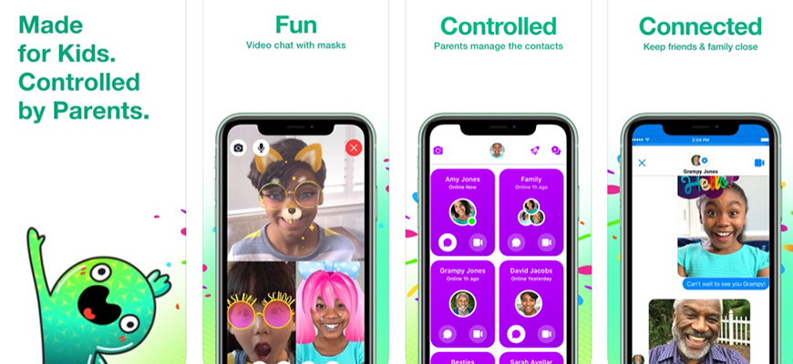 Facebook Messenger Kids Hayata Geçti