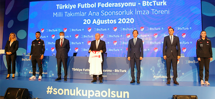BtcTurk Kadın ve Erkek Millî Takımlarının Sponsoru Oldu