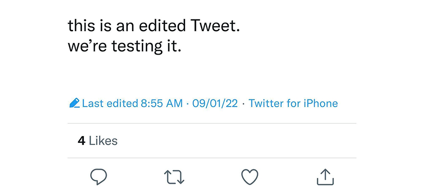 Twitter, Tweet Düzenleme Özelliği Edit Tweet’i Test Ediyor