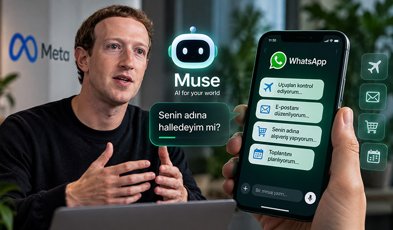 Meta Muse Nedir? WhatsApp’tan Sizin Adınıza İş Yapan AI Ajanına Ne Kadar Güvenebiliriz?