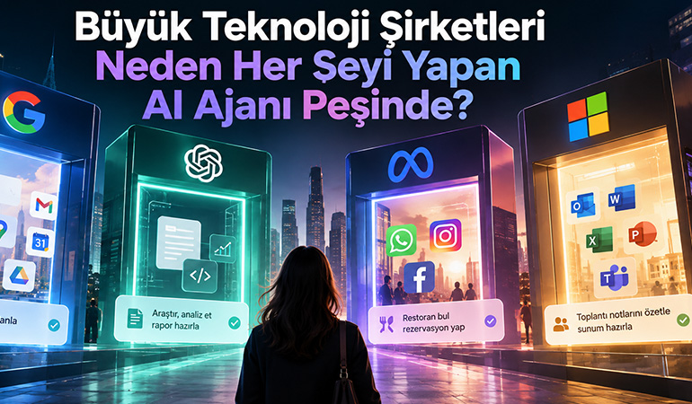 Büyük Teknoloji Şirketleri Neden Her Şeyi Yapan AI Ajanı Peşinde?